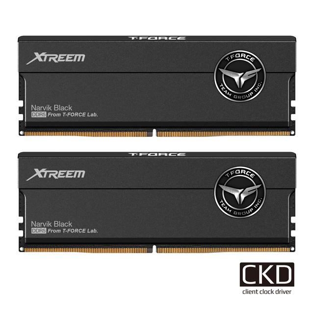 TEAMGROUP T-FORCE XTREEM CKD 48GB (2x24GB) DDR5-8800 kit, Narvik Black