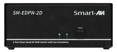 SmartAVI SM-EDPN-2D-S (2-Port Dual-Head DisplayPort KVM Switch / $388.83, was $499.00)