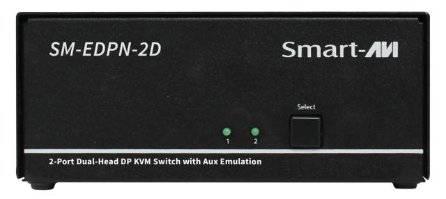 SmartAVI SM-EDPN-2D-S 2-Port Dual-Head DisplayPort KVM Switch