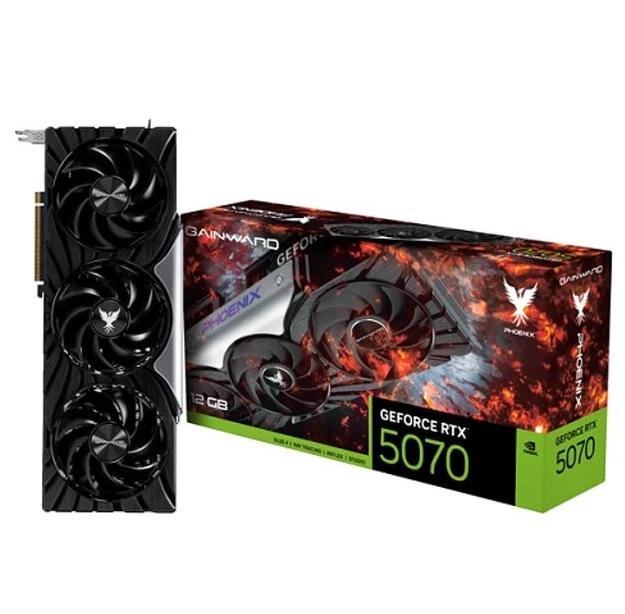 Gainward Phoenix GeForce RTX 5070 12GB graphics card