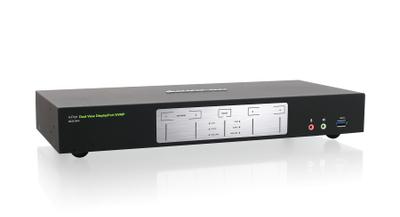 IOGEAR GCS1944 (DisplayPort / 4 Computers / Dual-View / 4K@60Hz / ~$320)
