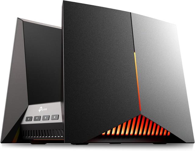 TP-Link Archer GE800 tri-band BE19000 WiFi 7 gaming router with RGB lighting