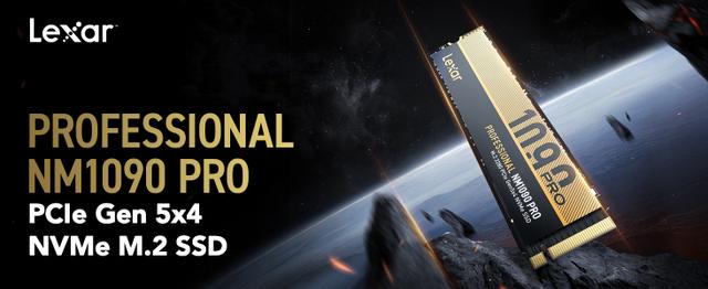 Lexar Professional NM1090 Pro 1TB PCIe 5.0 NVMe M.2 SSD
