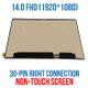 Innolux N140HCG-GN1 (14-inch FHD IPS-type Laptop Replacement Screen/1920x1080/30-pin eDP/Non-Touch/Matte)