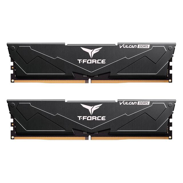TeamGroup T-Force Vulcan DDR5 Black memory kit FLBD5128G5200HC40CDC01