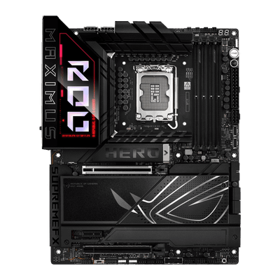 ASUS ROG Maximus Z890 Hero (LGA1851/Intel Z890/ATX/22+1+2+2 Power Stages/Six M.2 Slots/Wi-Fi 7)