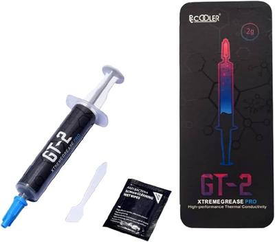PCCooler GT-2 (Silicone-Based/Non-Conductive/9.8 W/mK Mainstream Paste)