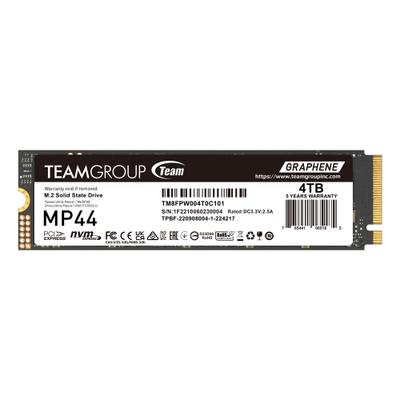 TeamGroup MP44 (PCIe 4.0 NVMe/7,400 MB/s Read/7,000 MB/s Write/Non-Gaming-Branded Performance Line)