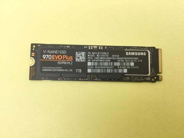 Samsung 970 EVO Plus 1TB M.2 PCIe NVMe Internal SSD MZ-V7S1T0
