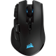 Corsair Ironclaw RGB Wireless (Wireless/Right-Handed Ergonomic/105g/PMW3391 Optical up to 18,000 DPI/1000Hz/24hr Battery/Omron Switches/RGB)
