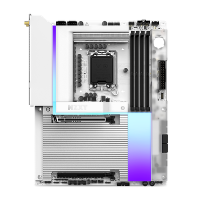 NZXT N9 Z890 (LGA1851/Intel Z890/ATX/20+1+1 Phase VRM/Five M.2 Slots/Wi-Fi 7/Full-Metal Cover)