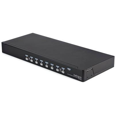StarTech SV831DUSBUK (VGA / 8 Computers / 1U Rackmount / USB Kit w/ Cables)