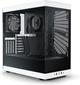 Hyte Y40 (Mid-Tower ATX/Compact Dual-Chamber Panoramic Glass/3x 120mm Fans Included/Smaller Showcase Design)