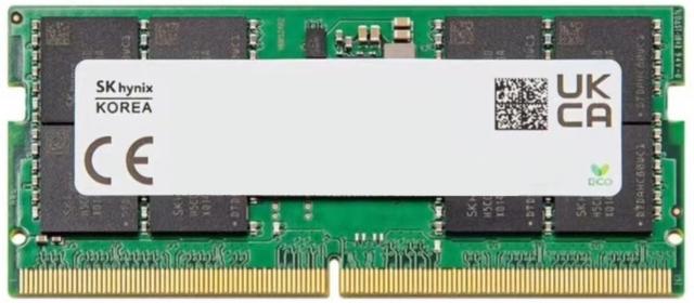 SK hynix HMCG78AGBSA092N 16GB DDR5-5600 SODIMM 1Rx8 module with label