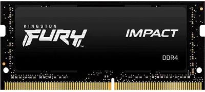Kingston FURY Impact KF432S20IB/16 (16GB Single Module/DDR4 SODIMM/3200MHz/CL20/Laptop Memory/Intel XMP 2.0)