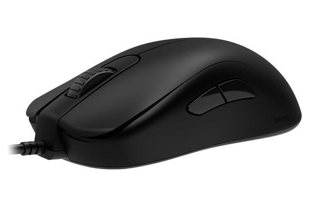 Zowie S2 wired gaming mouse in matte black
