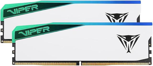 Patriot Viper Elite 5 RGB DDR5 48GB (2x24GB) 6000MHz CL42 white memory kit