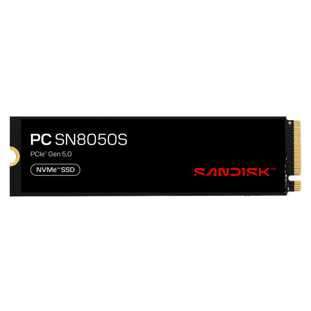 SanDisk PC SN8050S 2TB PCIe Gen5 NVMe SSD