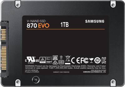 Samsung 870 EVO (SATA III/2.5-Inch/TLC NAND with DRAM/Top-Rated SATA SSD)