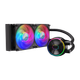 Cooler Master MasterLiquid PL240 Flux (240mm AIO Liquid/PWM Pump/Compact Radiator Size)