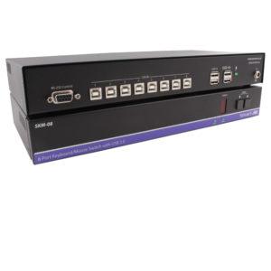 SmartAVI SKM-08S 8 Computers VGA-USB Rack-Mount KVM Switch