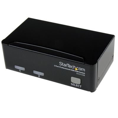 StarTech SV231USB (VGA / 2 Computers / USB Hub / Kit w/ Cables)