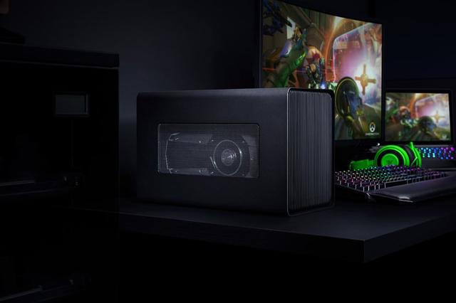 Razer Core X Thunderbolt 3 eGPU enclosure (black, no RGB)