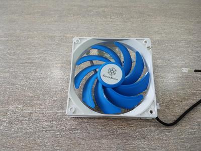 SilverStone FQ121 (120mm/49.0 CFM/2.36 mmH2O Static Pressure/1500 RPM Max/25.0 dBA/Fluid Dynamic Bearing/No RGB/PWM)