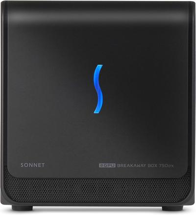 Sonnet eGPU Breakaway Box 750ex (Thunderbolt 3 / 750W PSU / 4-Port USB Hub / Gigabit Ethernet / Double-Width GPU / Official Mac Certification)