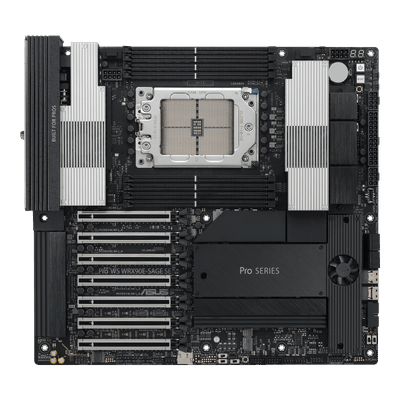 ASUS Pro WS WRX90E-SAGE SE (sTR5/AMD WRX90/EEB/32 Power-Stage VRM/7x PCIe 5.0 x16)