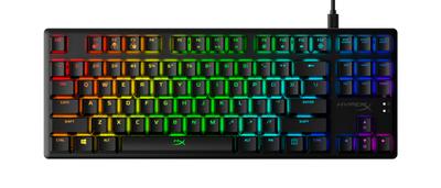 HyperX Alloy Origins Core (TKL/HyperX Aqua or Red Mechanical/USB-C Wired/Hot-Swappable/RGB Backlighting)