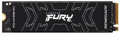 Kingston FURY Renegade (PCIe 4.0 NVMe/7,300 MB/s Read/7,000 MB/s Write/Gaming-Branded Gen 4 Flagship)