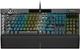 Corsair K100 RGB (Full-Size/Cherry MX Speed or Corsair OPX Optical-Mechanical/Wired USB/144 Zone RGB/8000Hz Polling)