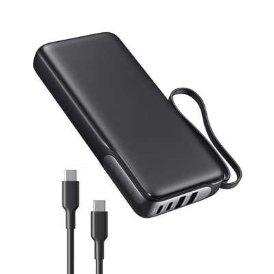 RAVPower AF-PB009 (20,000mAh/65W 4-Port PD+QC Fast Charging Power Bank)