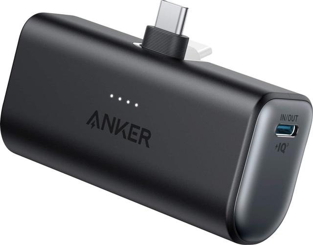 Anker Nano Power Bank 5,000mAh with fold-out USB-C connector