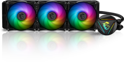 MSI MAG CoreLiquid 360 (360mm AIO Liquid/PWM Pump/MSI Mystic Light RGB/Budget-to-Mid AIO)