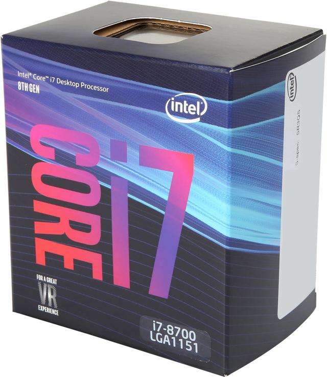 Intel Core I7 8700 (8th Gen) processor