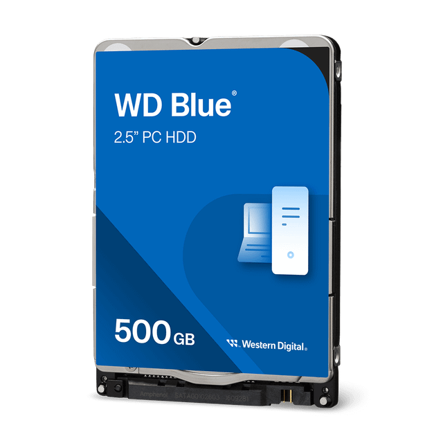 WD Blue 2.5-inch Mobile 500GB (WD5000LPZX)