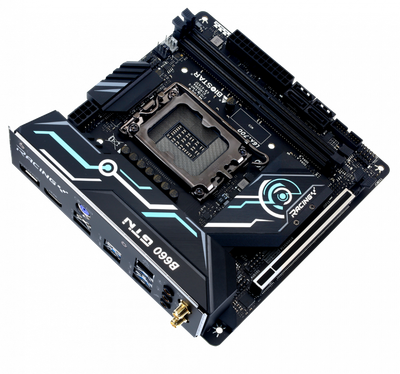 Biostar B660GTN (LGA1700/Intel B660/Mini-ITX/60A Dr.MOS VRM/DDR4 Budget Board)