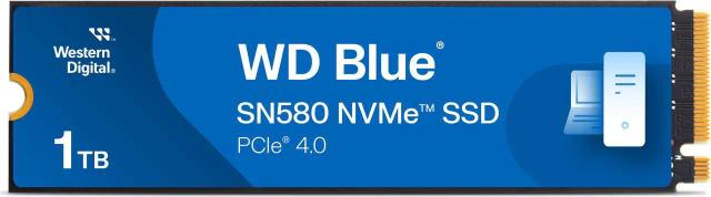 WD Blue SN580 PCIe 4.0 NVMe M.2 2280 SSD