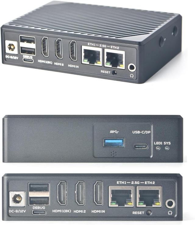 FriendlyElec NanoPC-T6 single-board computer with Rockchip RK3588