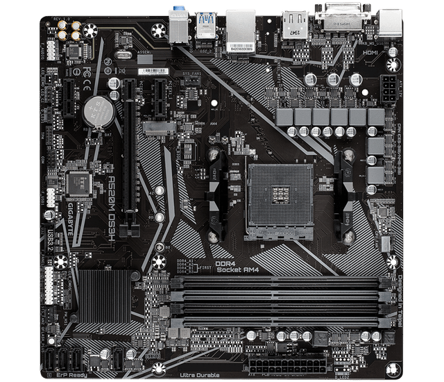 Gigabyte A520M DS3H motherboard