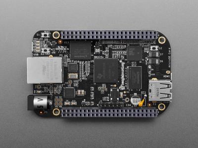 BeagleBone Black (Single-Board Computer/TI Sitara AM3358/Single-Core Cortex-A8 1GHz/PRU Real-Time Coprocessors)