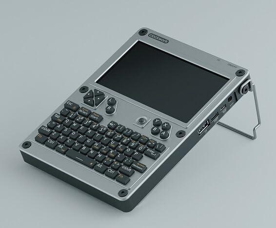 ClockworkPi uConsole handheld computer with Raspberry Pi CM4