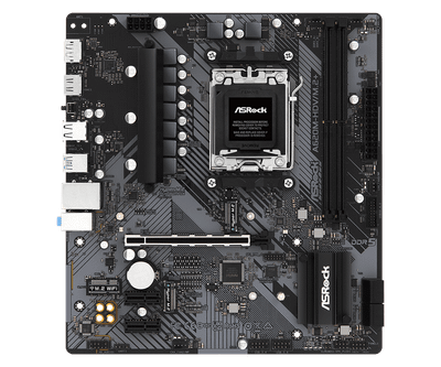 ASRock A620M-HDV/M.2+ (AM5/AMD A620/mATX/Dual M.2/Entry-Level AM5)