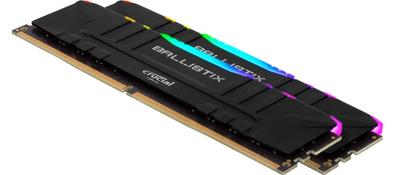 Crucial Ballistix RGB BL2K16G36C16U4BL (32GB (2x16GB)/DDR4 3600MHz/CL16/RGB Black)