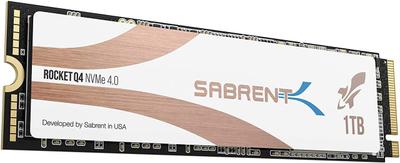 Sabrent Rocket Q4 (PCIe 4.0 NVMe/4,700 MB/s Read/2,000 MB/s Write/Capacity-Per-Dollar QLC Drive)
