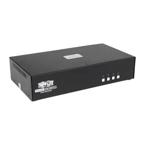 Tripp Lite B002-DV2A4 Secure 4-Port Dual-Head DVI KVM Switch