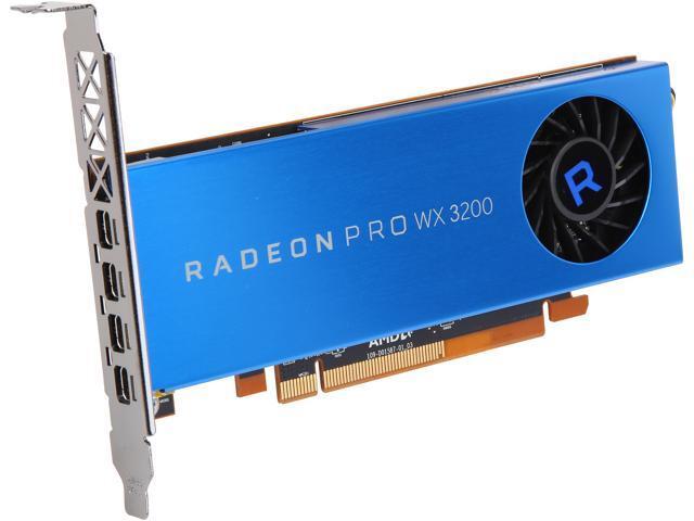 AMD Radeon Pro WX 3200 workstation graphics card