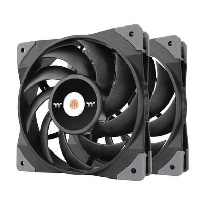 Thermaltake TOUGHFAN 12 (120mm/68.5 CFM/3.15 mmH2O Static Pressure/2000 RPM Max/30.5 dBA/Hydraulic Bearing/No RGB/PWM)